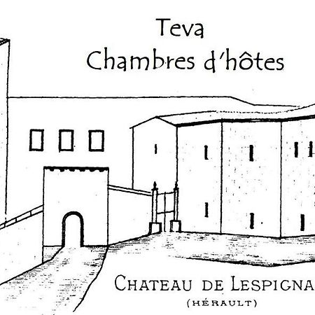 Teva Bed & Breakfast Lespignan Eksteriør bilde