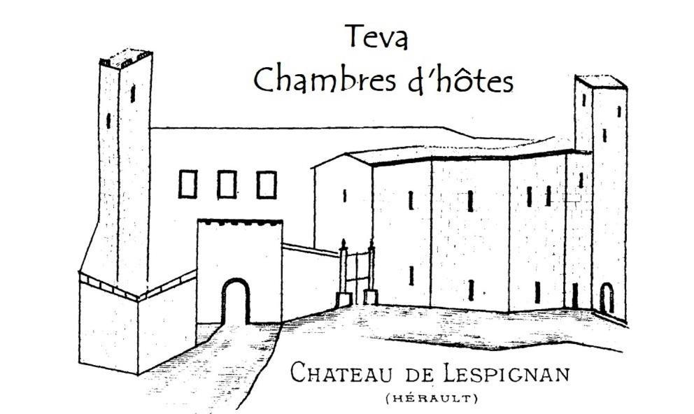 Teva Bed & Breakfast Lespignan Eksteriør bilde